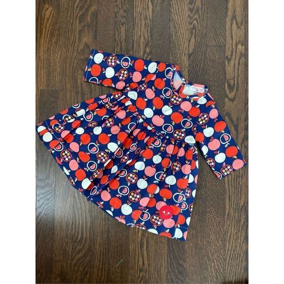 NEW smiling button Toddler Girls 12-18 Months Winnie Dress - Picture 5 of 8